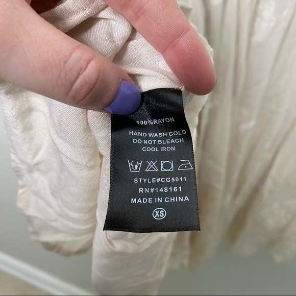 Altar’d State Lexia Dress Embroidered Size XS - Picture 8 of 10